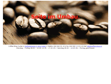 Tablet Screenshot of coffee-shop.ch